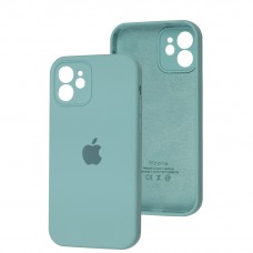 Чехол для iPhone 12 Square Full camera mist blue
