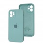 Чохол для iPhone 12 Square Full camera mist blue