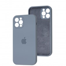 Чехол для iPhone 12 Pro Square Full camera mist blue