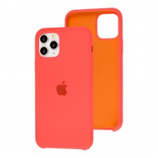 Чехол Silicone для iPhone 11 Pro case (30) peach