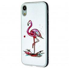 Чехол для iPhone Xr Fashion mix фламинго