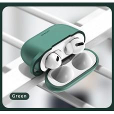 Чехол USAMS для Apple AirPods Pro Silicone Protective Cover US-BH568 зеленый