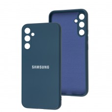 Чехол для Samsung Galaxy A34 5G Full camera синий / cosmos blue
