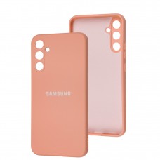 Чехол для Samsung Galaxy A34 5G Full camera розовый / peach