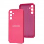 Чохол для Samsung Galaxy A34 (A346) 5G Full camera рожевий / barbie pink