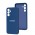 Чехол для Samsung Galaxy A54 (A546) Full camera синий / navy blue