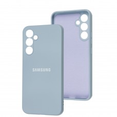 Чехол для Samsung Galaxy A54 (A546) Full camera голубой / lilac blue