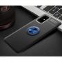 Чехол для Samsung Galaxy A71 (A715) Deen под магнитный держатель черный / синий