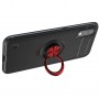 Чохол для Samsung Galaxy A01 (A015) Deen під магнітний тримач чорний / червоний