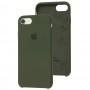 Чехол для iPhone 7 / 8 Silicone case dark olive