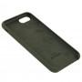 Чехол для iPhone 7 / 8 Silicone case dark olive