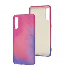 Чехол для Samsung Galaxy A50 / A50s / A30s Wave Watercolor pink / purple