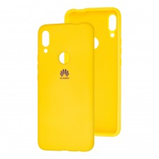 Чохол для Huawei P Smart Z Silicone Full жовтий