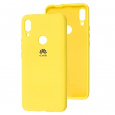 Чехол для Huawei P Smart Z Silicone Full желтый / flash