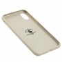 Чохол для iPhone X / Xs Polo Maverick (Leather) білий