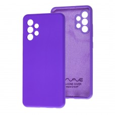 Чохол для Samsung Galaxy A32 (A325) Wave camera Full dark purple