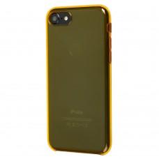Чохол Clear для iPhone 7/8 жовтий