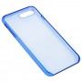 Чехол Clear case для iPhone 7 Plus / 8 Plus синий
