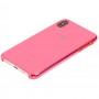 Чехол для iPhone Xs Max Clear case розовый