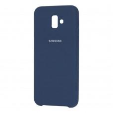 Чехол для Samsung Galaxy J6+ 2018 (J610) Silky синий 