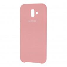 Чехол для Samsung Galaxy J6+ 2018 (J610) Silky светло розовый 