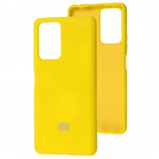 Чехол для Xiaomi Redmi Note 10 Pro Silicone Full желтый