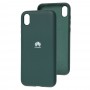 Чохол для Huawei Y5 2019 Silicone Full зелений / pine green