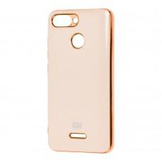 Чохол для Xiaomi Redmi 6 Silicone case (TPU) рожевий пісок