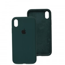 Чехол для iPhone Xr Silicone Full зеленый / cyprus green