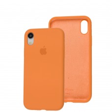 Чехол для iPhone Xr Silicone Full оранжевый / kumquat 