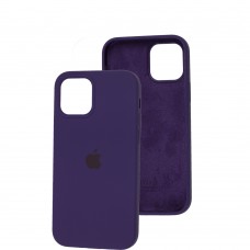 Чехол для iPhone 12 / 12 Pro Silicone Full фиолетовый / amethyst