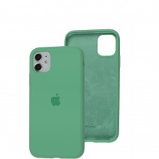 Чехол для iPhone 11 Silicone Full зеленый / spearmint