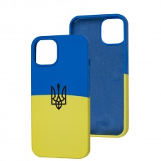 Чехол для iPhone 14 silicone full Ukraine