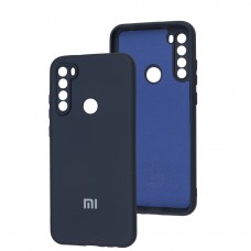 Чохол для Xiaomi Redmi Note 8T Silicone Full camera midnight blue