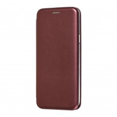 Чехол книжка Premium для Samsung Galaxy S9+ (G965) бордовый