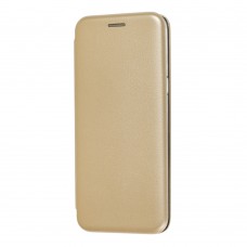 Чехол книжка Premium для Samsung Galaxy S8+ (G955) золотистый