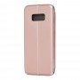 Чохол книжка Premium для Samsung Galaxy S8 (G950) рожево-золотистий