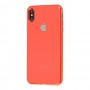 Чохол для iPhone Xs Max Silicone рожевий