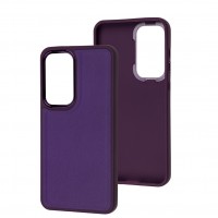 Чохол для Samsung Galaxy S24+ Leather case classic violet
