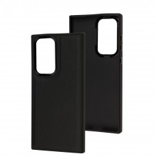 Чехол для Samsung Galaxy S22 Ultra (S908) Leather case classic black