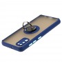 Чохол для Samsung Galaxy A41 (A415) LikGus Edging Ring синій