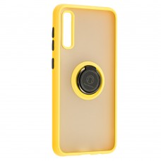 Чехол для Samsung Galaxy A50 / A50s / A30s LikGus Edging Ring желтый 