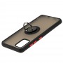 Чехол для Samsung Galaxy A51 (A515) LikGus Edging Ring черный / красный