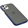 Чохол для iPhone 11 Pro LikGus Maxshield синій / салатовий