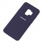 Чехол для Samsung Galaxy S9 (G960) Silicone Full темно-синий