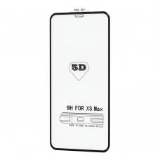 Захисне 5D скло для iPhone Xs Max / 11 Pro Max Premium Full Glue чорне