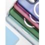Чохол для iPhone 12/12 Pro WAVE Matte Colorful MagSafe blue