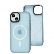 Чохол для iPhone 13 WAVE Matte Colorful MagSafe sierra blue
