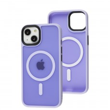 Чохол для iPhone 13 WAVE Matte Colorful MagSafe light purple