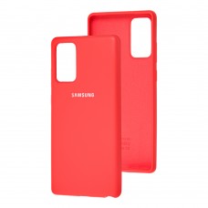 Чехол для Samsung Galaxy Note 20 (N980) Silicone Full красный